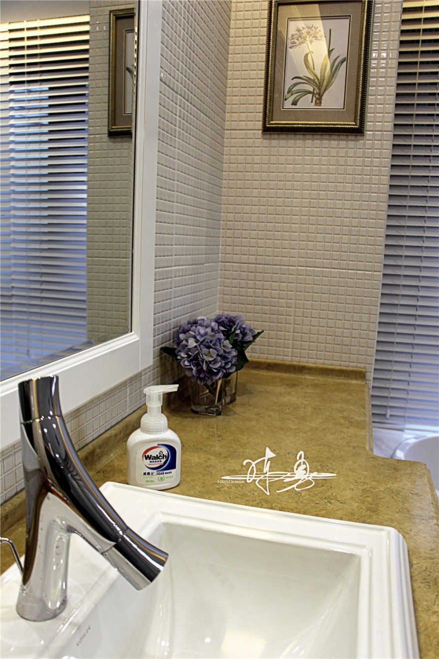 清新的4房精致简欧式家居装饰-13