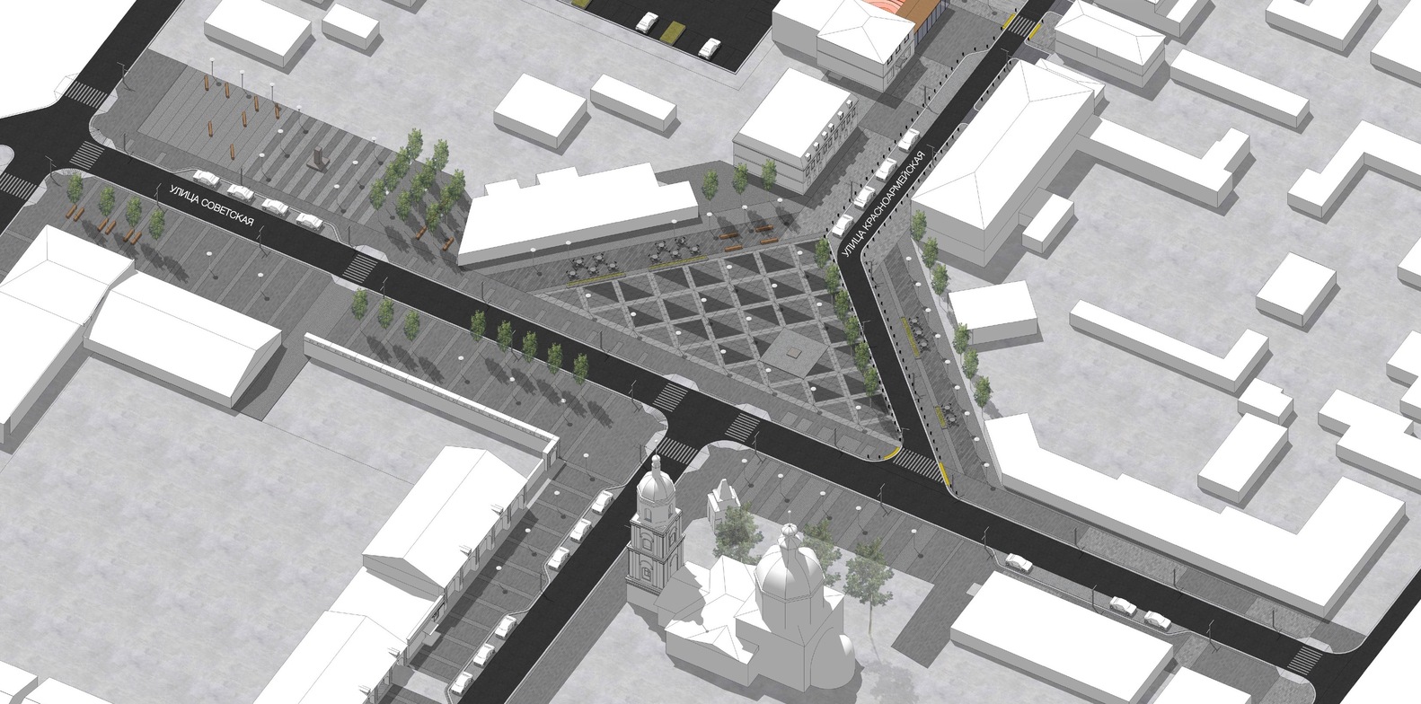 俄罗斯 Zaraysk 历史中心复兴项目丨Mikhail Khaikin-75