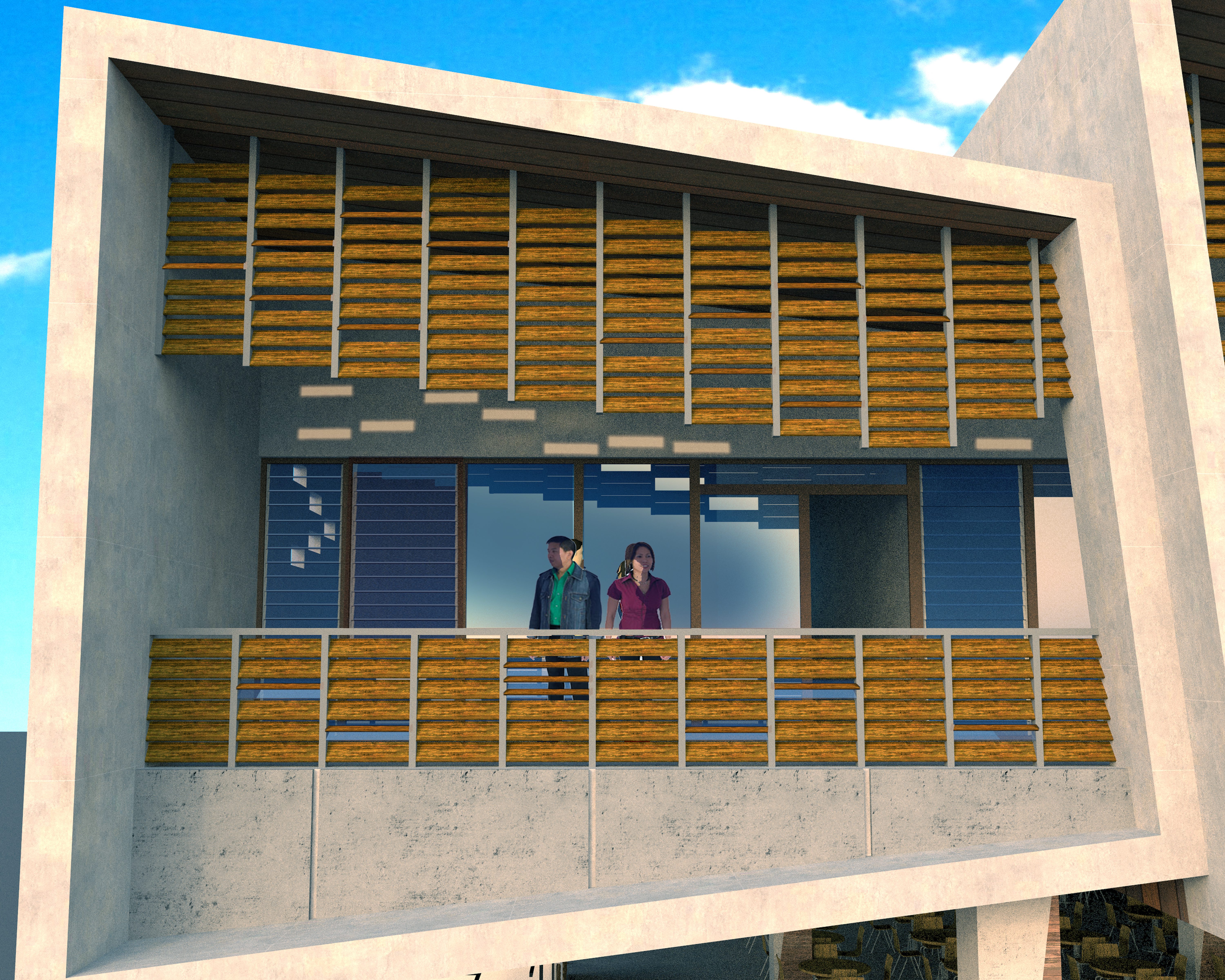 融合马来文化的现代商业建筑-17