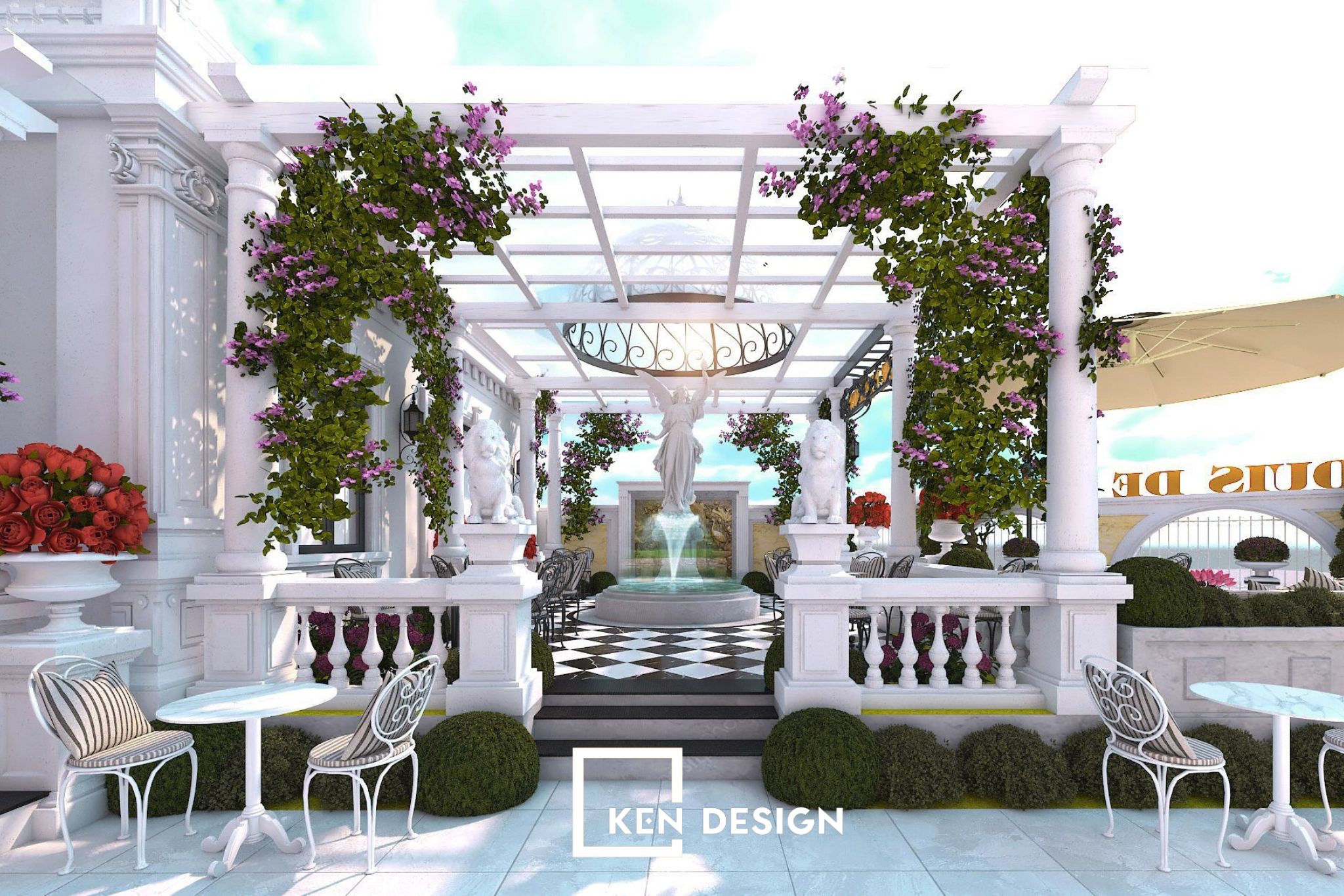 De Lu·ury Coffee设计项目丨越南河内丨KenDesign-25