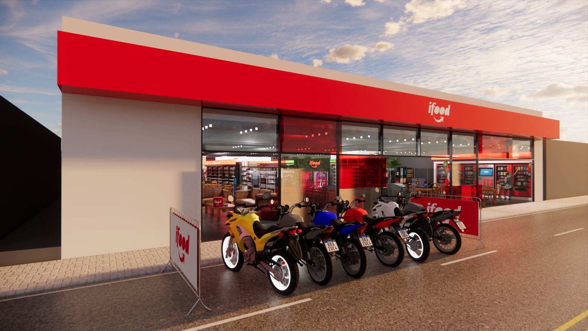 Ifood® 实体店概念丨Protrade MKT-5