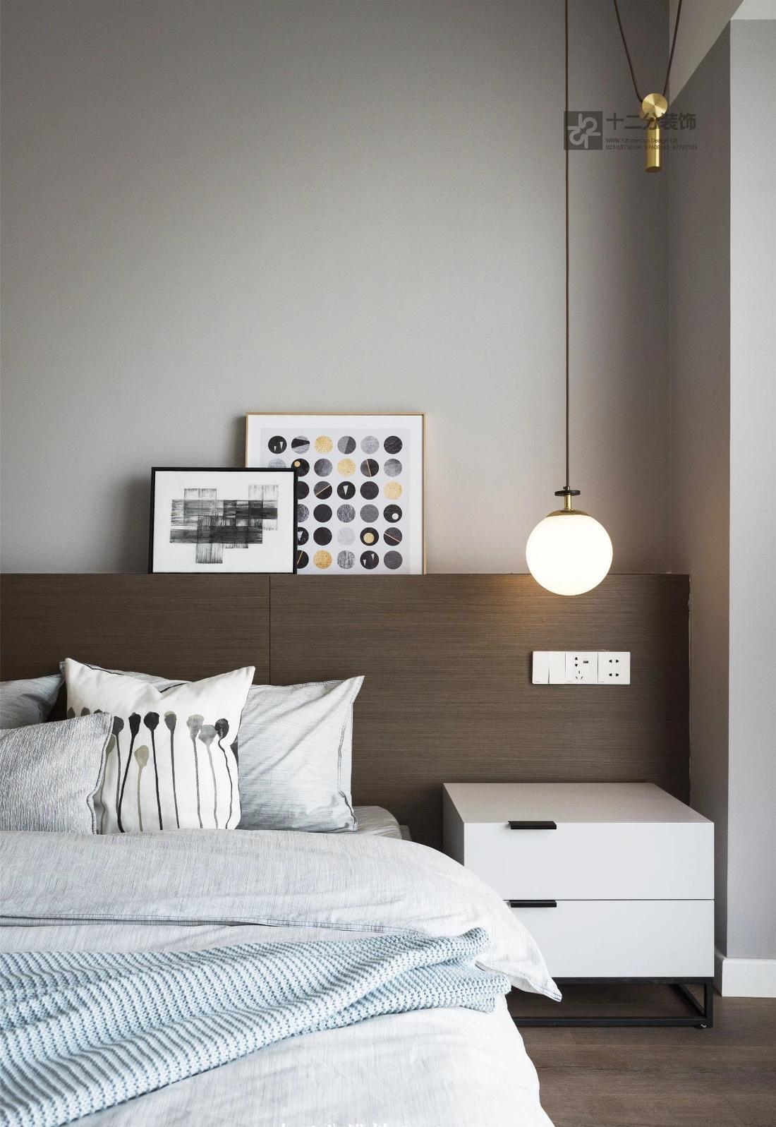 重庆华润二十四城现代北欧温情之家设计丨中国重庆丨十二分空间设计-24