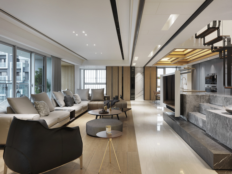 淡水河畔的现代家庭空间——山海匯-5