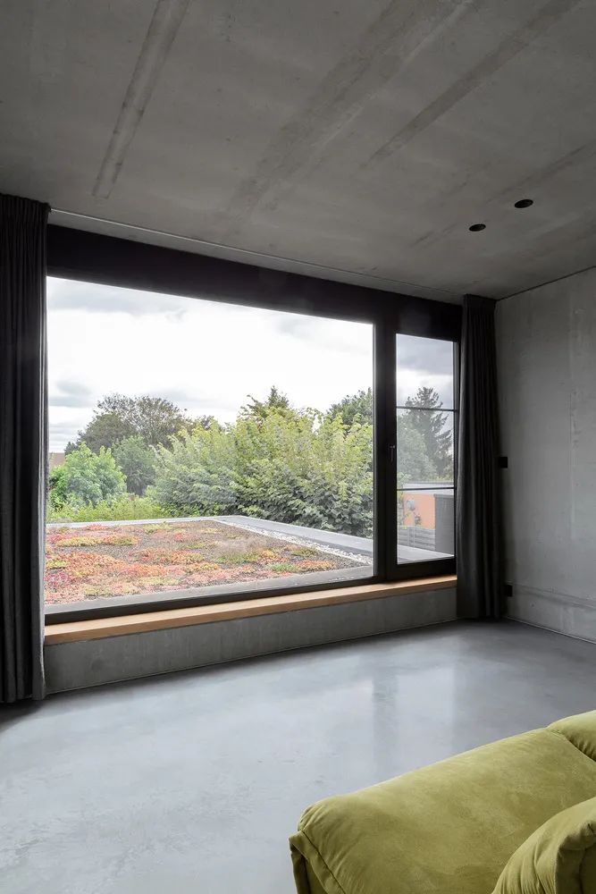 比利时混凝土住宅，温暖现代的可持续发展之家-28