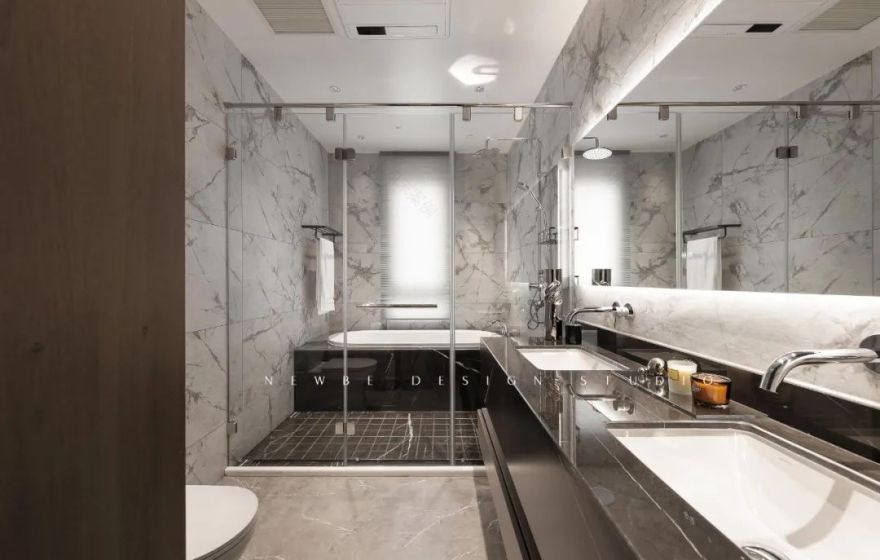 未来浪漫叙事 · 275m²轻奢混搭婚房设计丨刘丹萍,张一茜-59