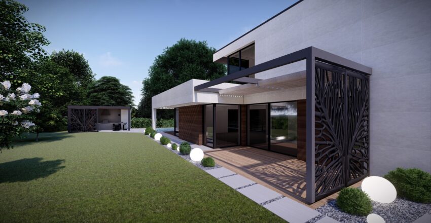 Modern Minimalista Családi ház - Verseny House - Archikron Építész Belsőépítész Studio-6