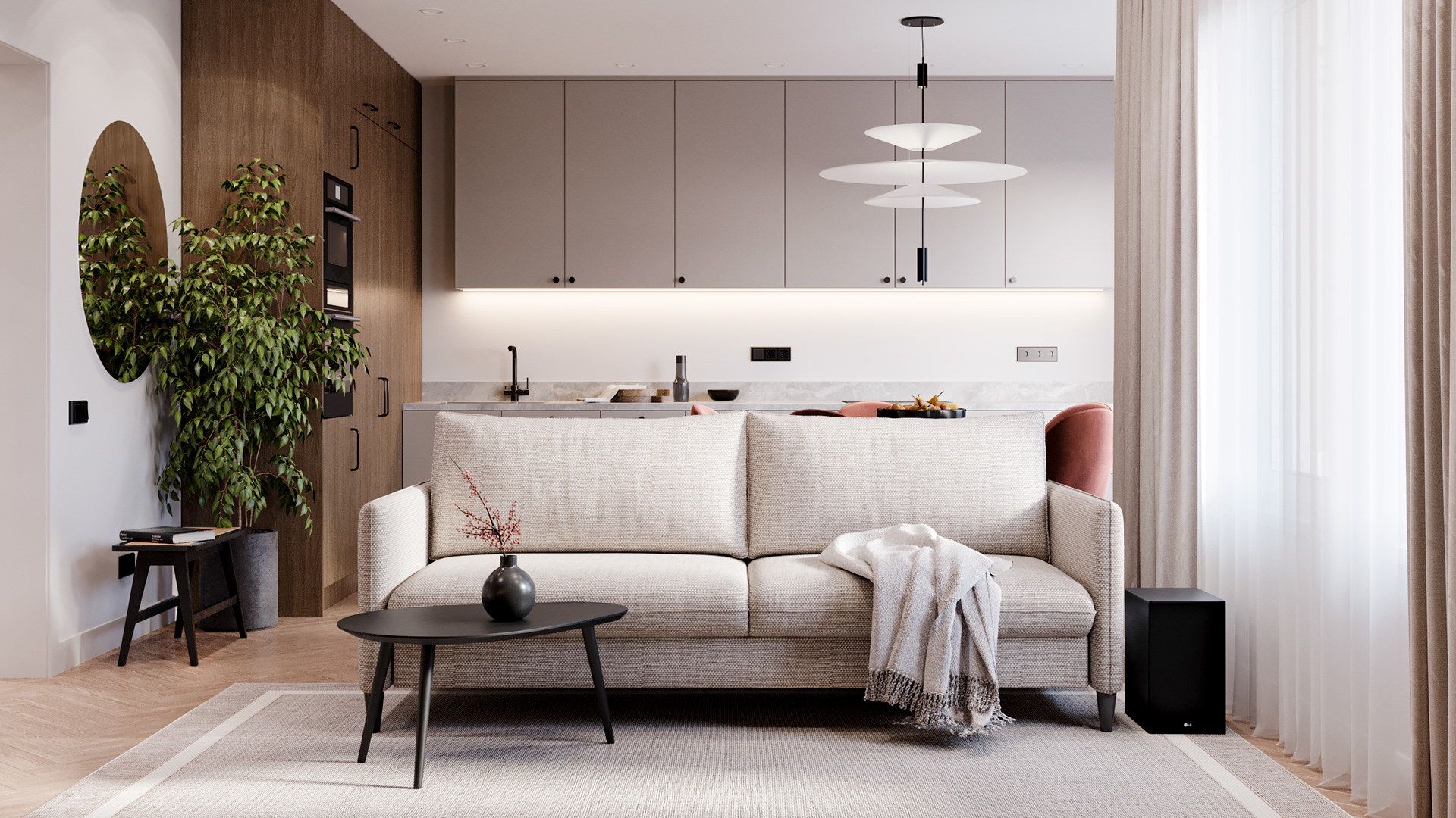 莫斯科多彩色系公寓设计丨俄罗斯莫斯科-2