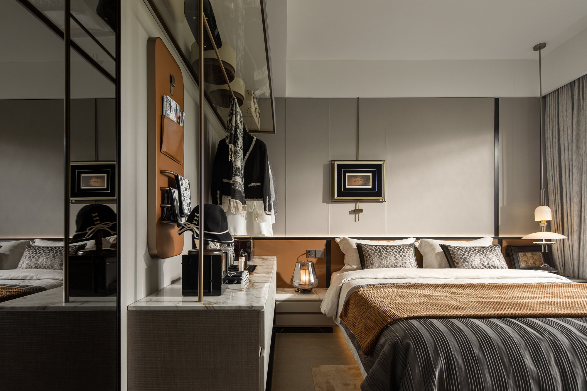 西安万科雁鸣湖 143 户型样板房丨中国西安丨深圳 GNU 金秋设计-23