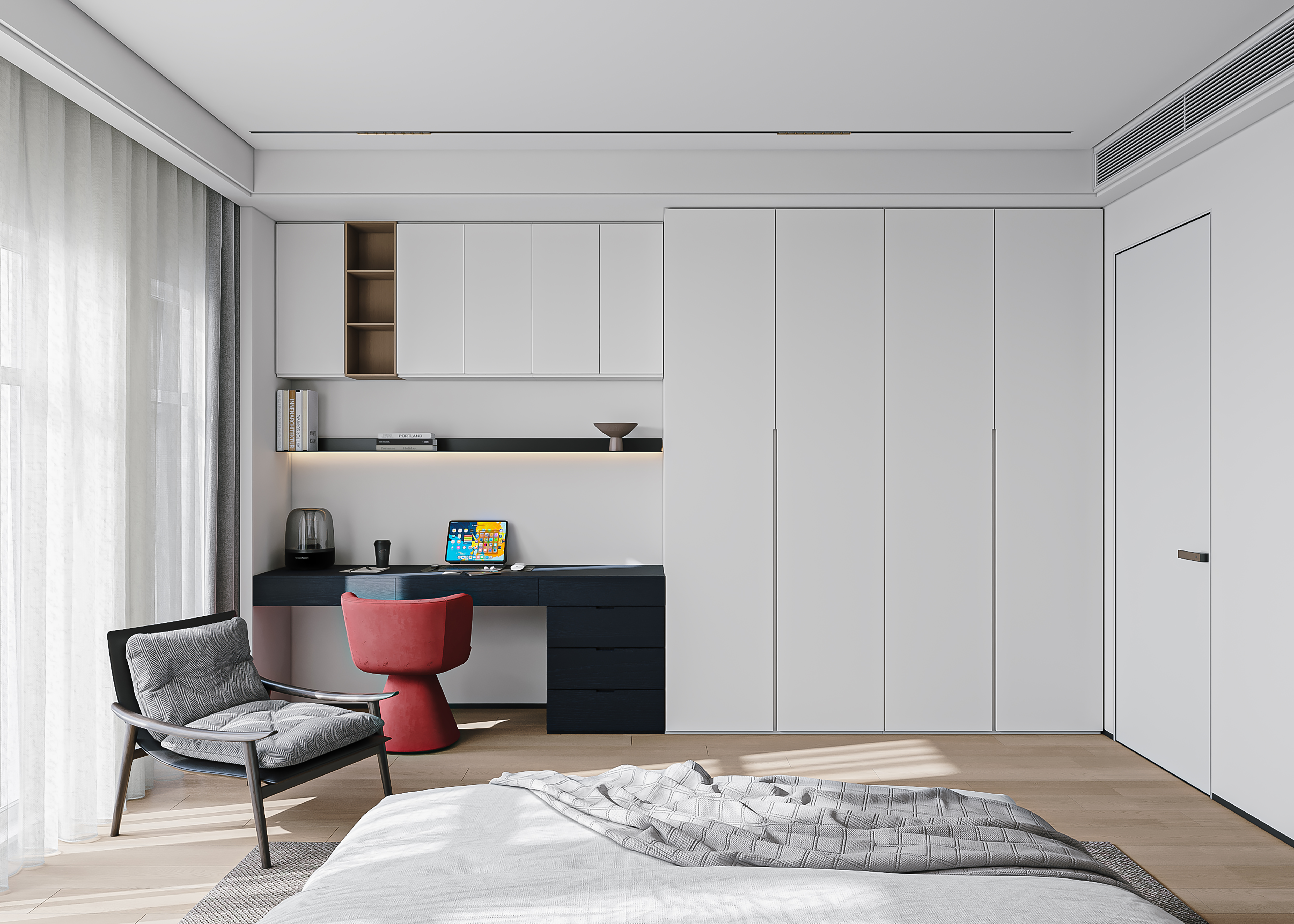 山和院子现代简约别墅-10