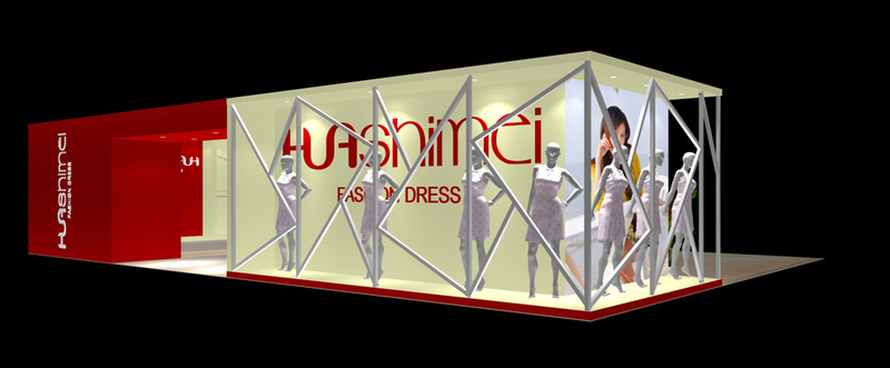 宁波花时美服装节展厅-6