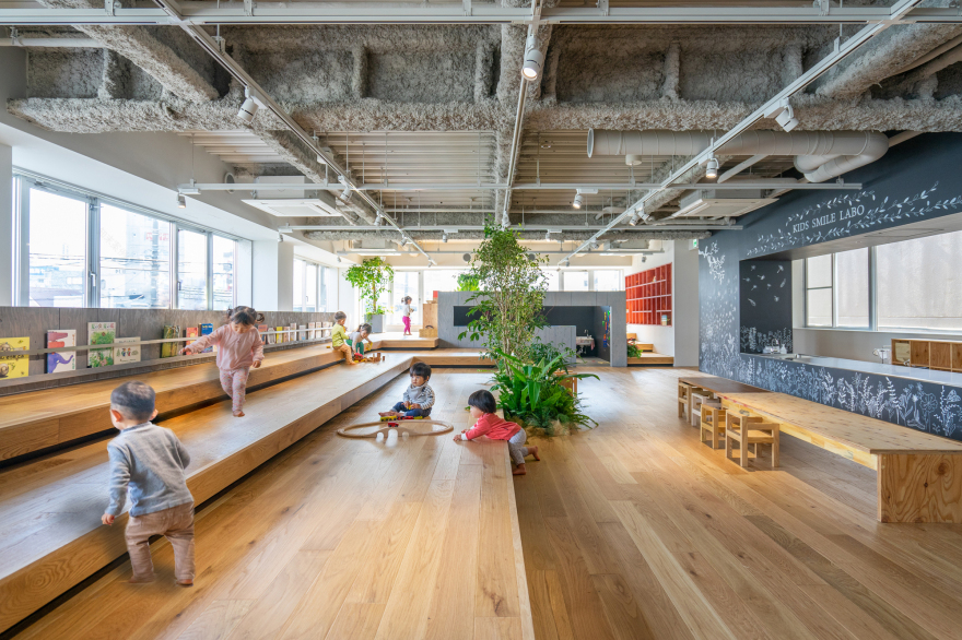 儿童微笑实验室托儿所丨日本丨HIBINOSEKKEI,Youji no Shiro-35