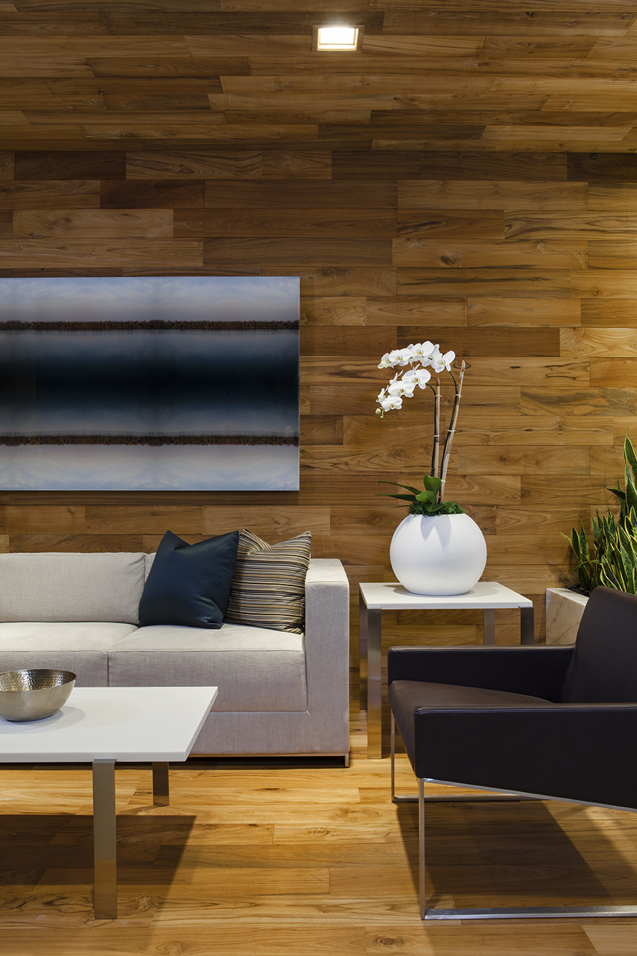 加州西 lake Village 理财办公室的现代更新-15