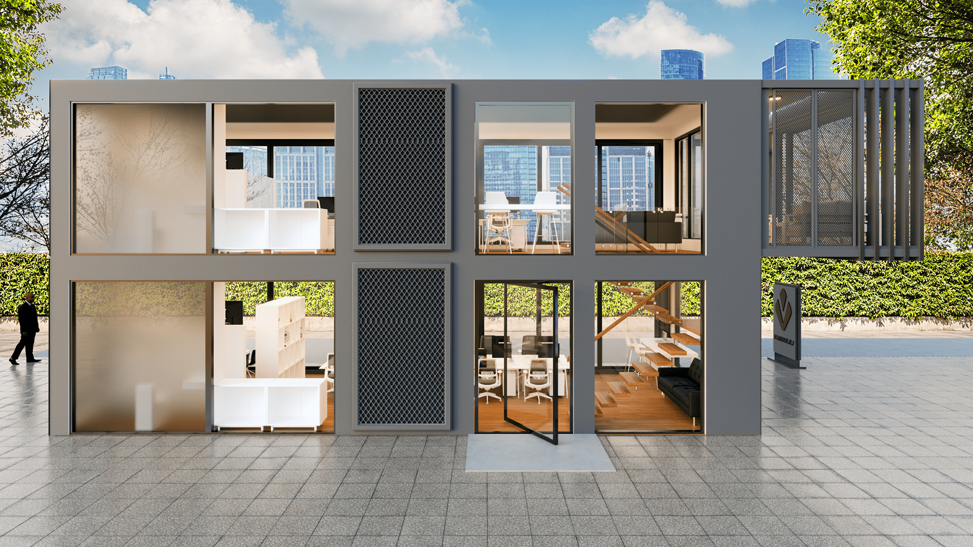 Office design in UK-1