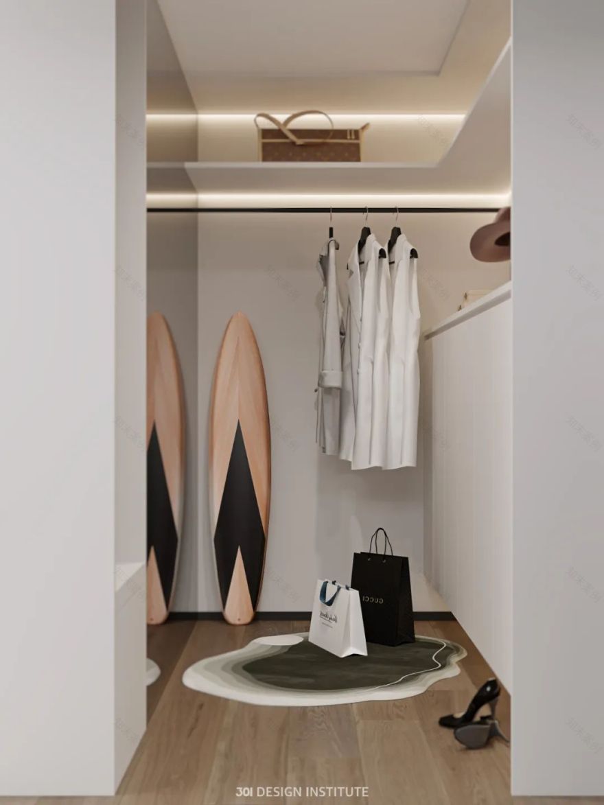 广州越秀区现代简约私宅设计丨中国广州丨301设计研究所-7