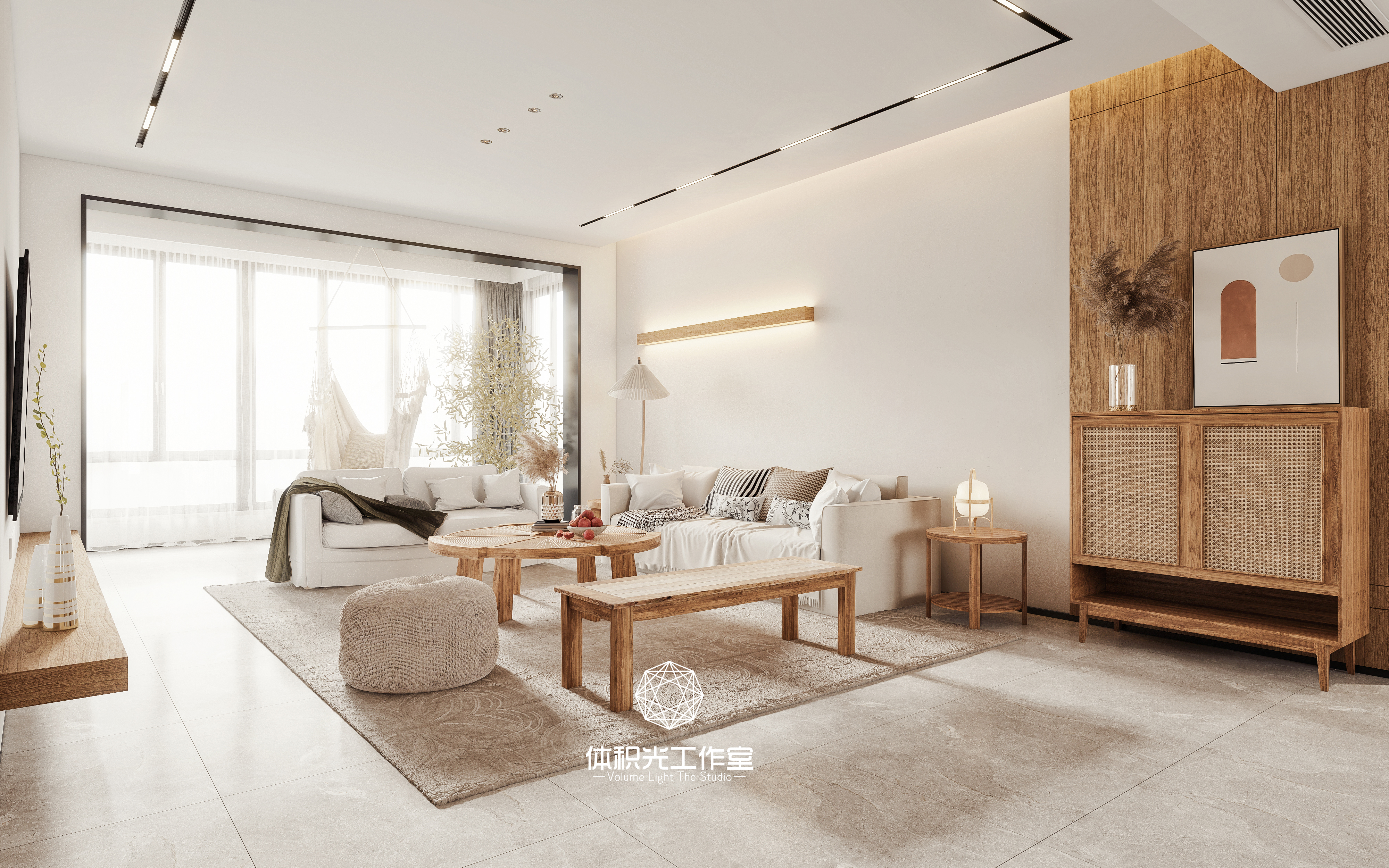 暖调客餐厅设计-19