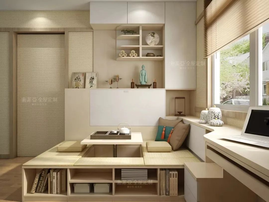 多功能榻榻米设计,打造舒适生活空间-33