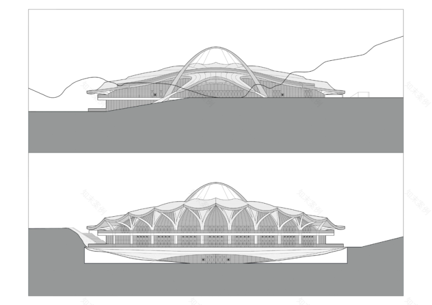 浙江龙游六春湖滑雪大厅丨中国衢州丨同济大学建筑设计研究院(集团)有限公司-83