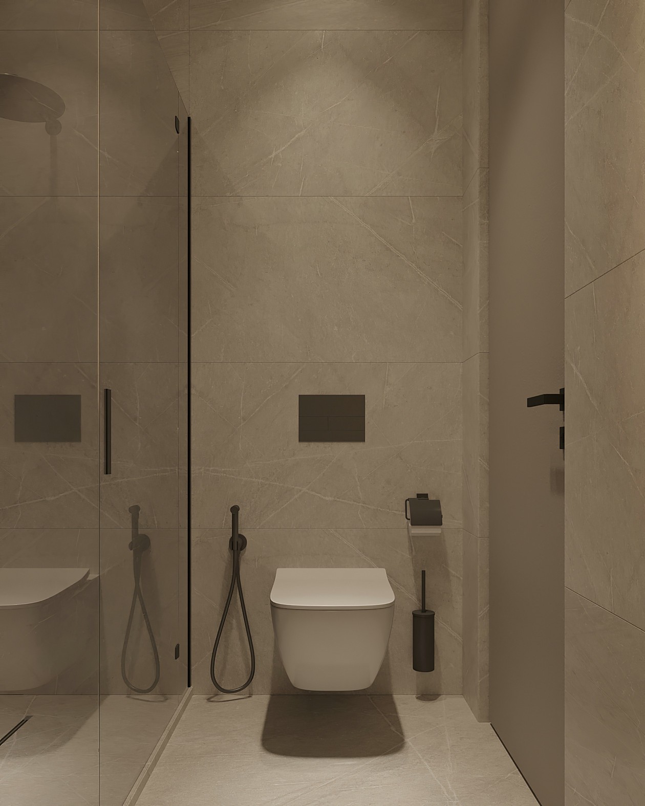 高级灰色系公寓设计-11