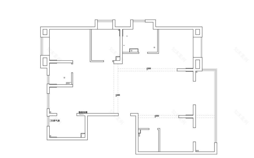 180㎡现代简约平层设计-0