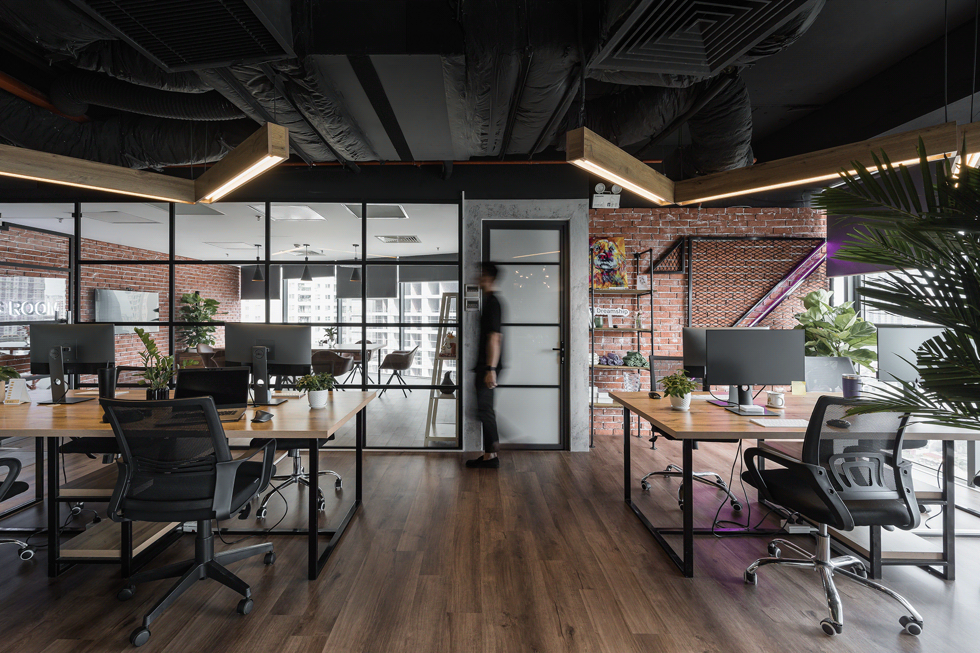 梦想之船办公室丨越南河内丨House Design-23