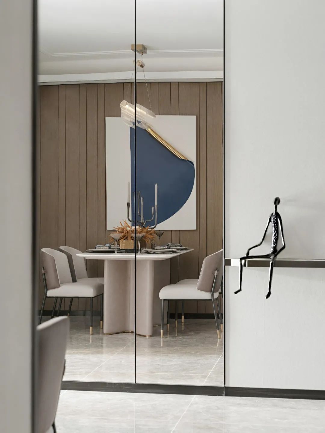 哈尔滨中海天誉样板间 | 现代时尚的灵动空间-13