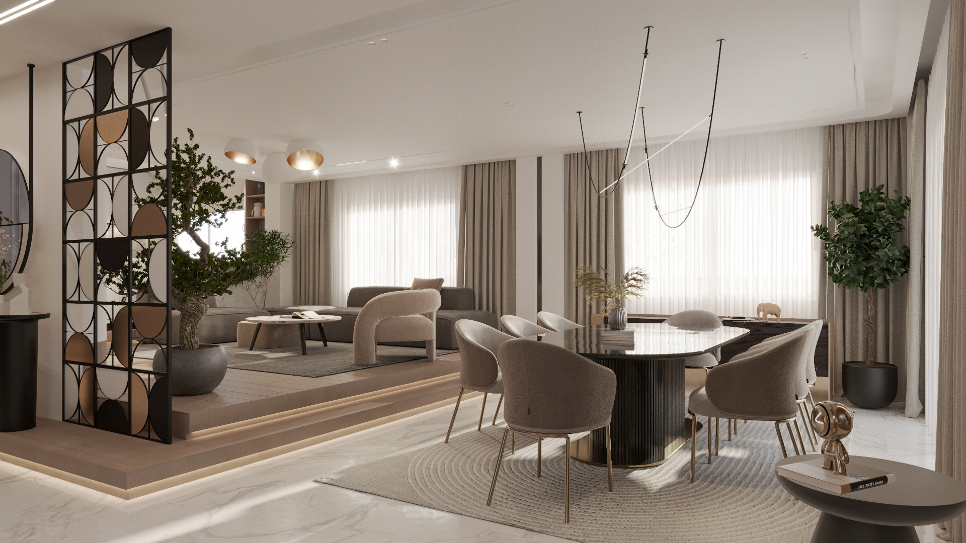 港湾·陆·豪华住宅丨Egypt丨MYS Architects-38