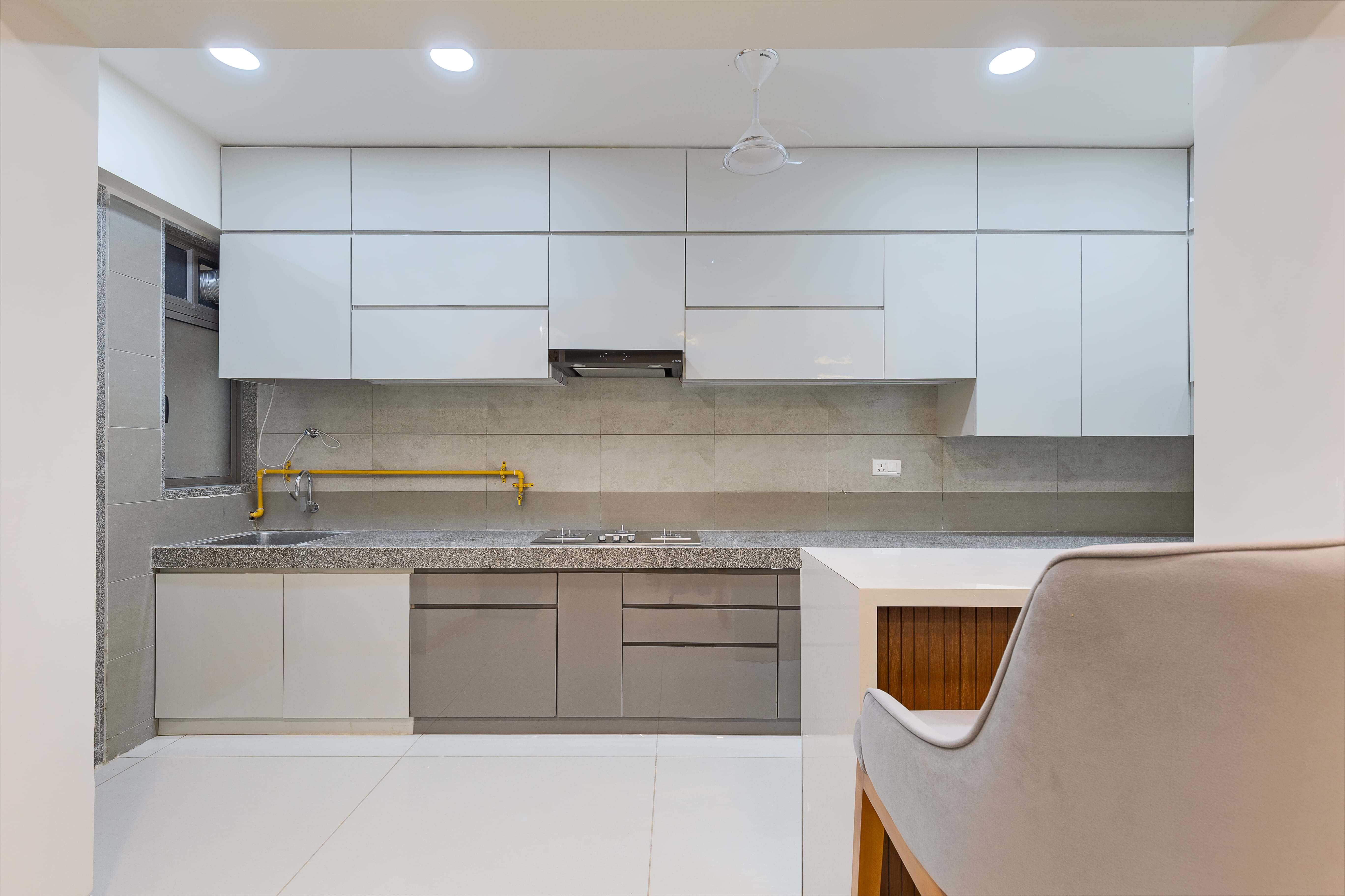 Olive Greens3BHK 标准交钥匙室内设计丨Montdor Interior-18