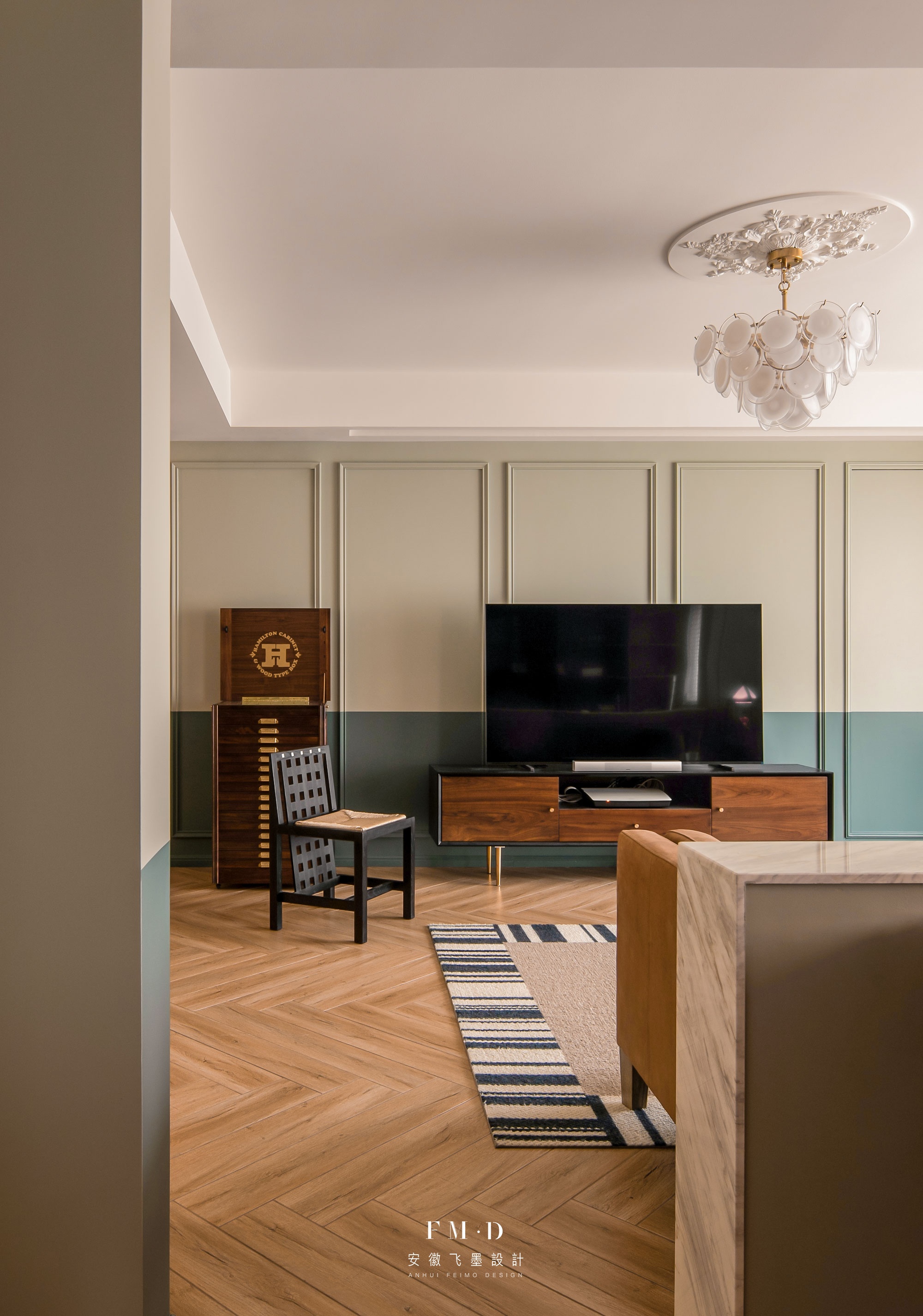 《盛夏》复古北欧风家居设计丨中国合肥丨安徽飞墨设计-25