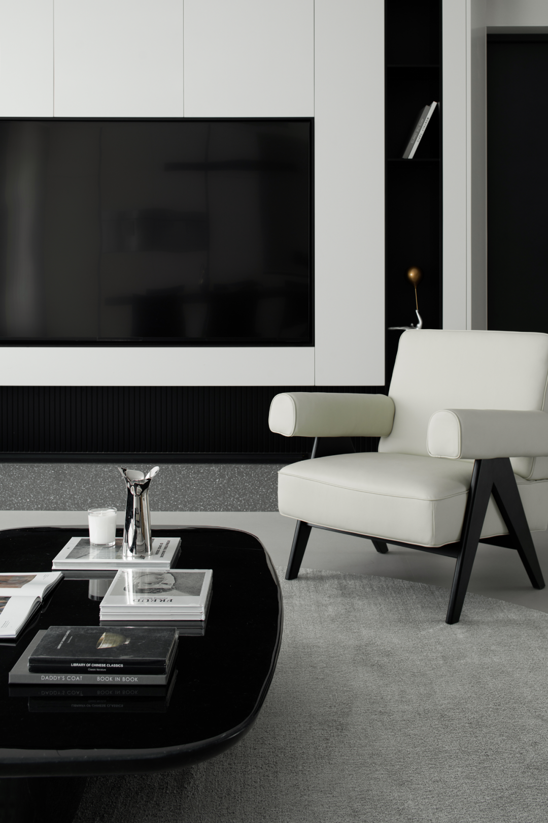 中央公园住宅 · 简约克制的现代美学盛宴丨傅文宇-12