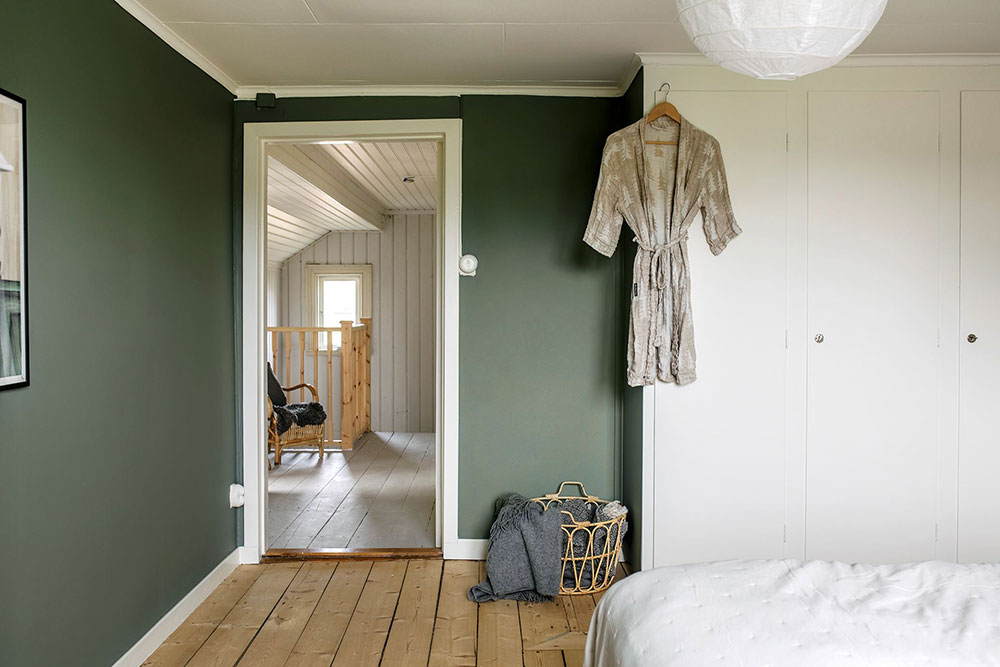 瑞典老夏季度假小屋的现代翻新-21