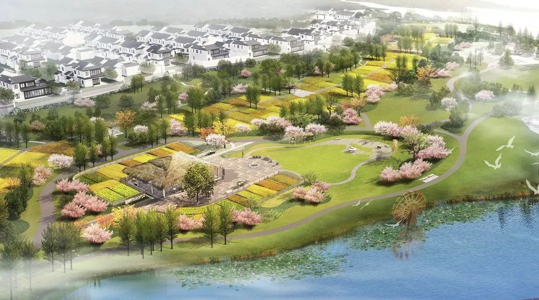 青岛桃李春风小镇 | 田园牧歌与尧王山水的空间叙事-81