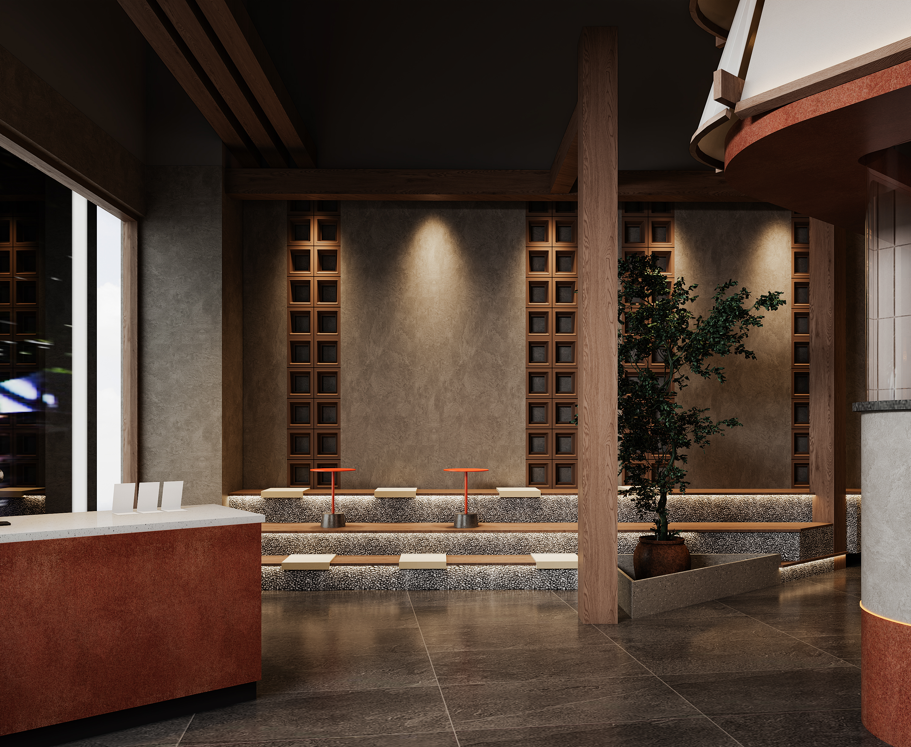 中式复古餐厅-8