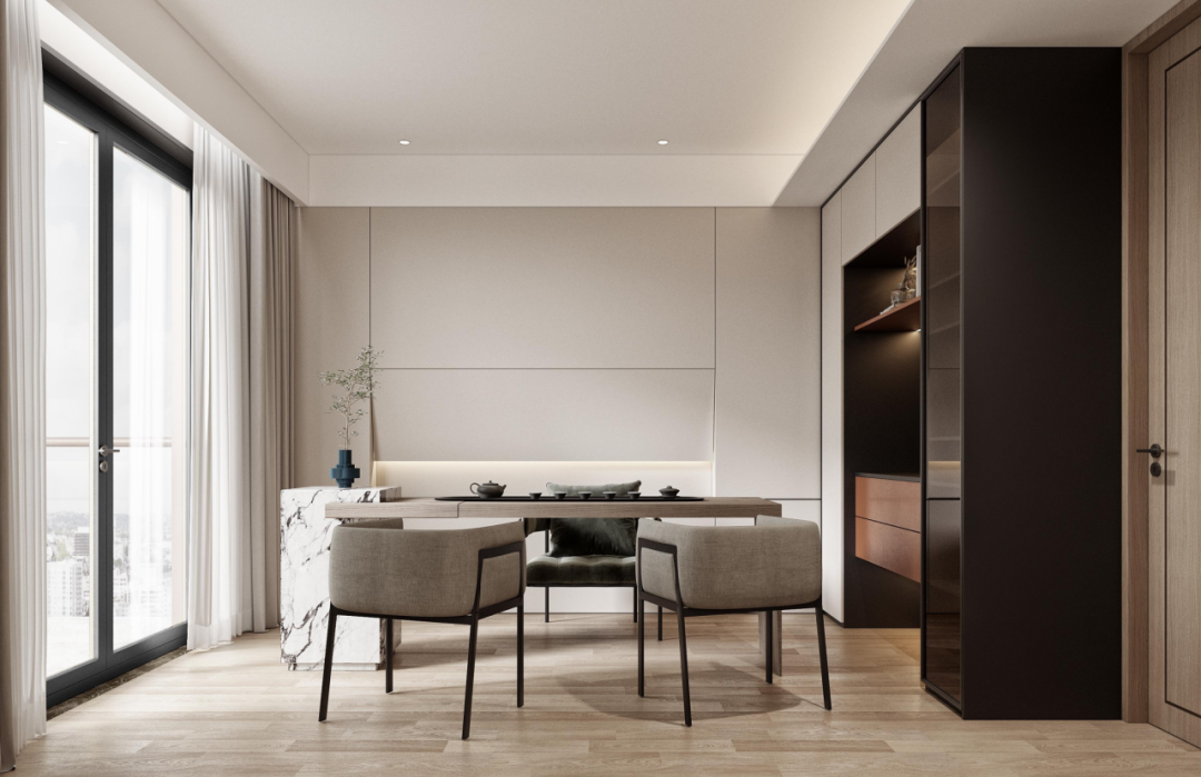 从心而悦 · 雅奢宁静的现代家居设计丨中国杭州丨杭州叁设计-21