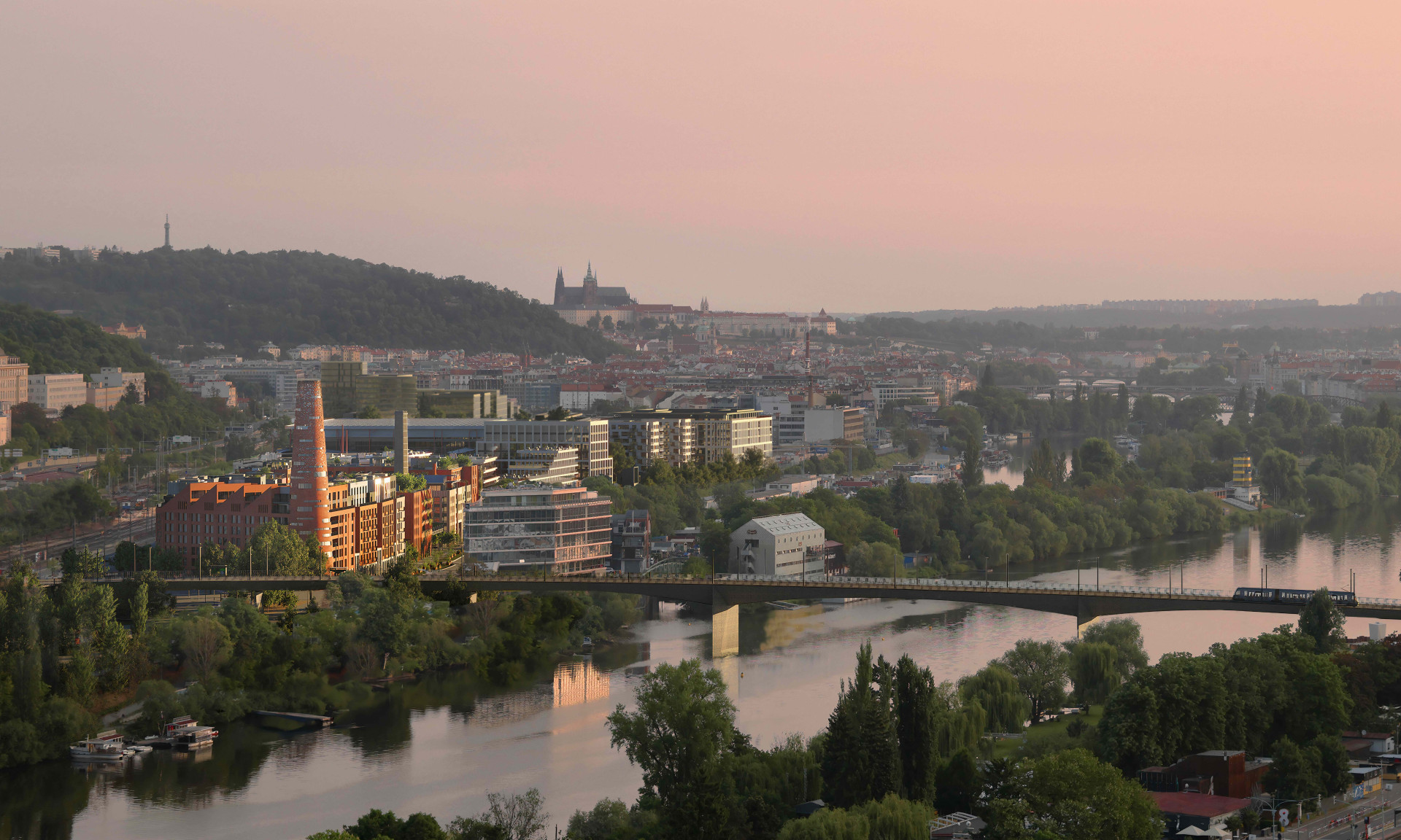 原利霍瓦尔厂区改造为新住宅区项目丨捷克丨Studio Black’N Arch-0