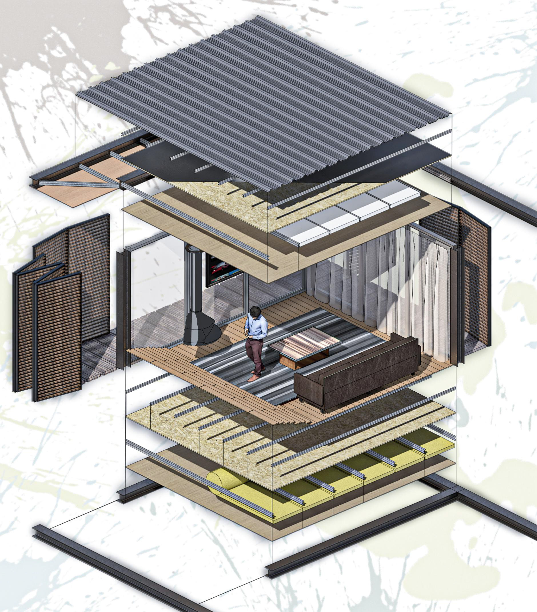 芬兰穆拉察洛的山间住宅丨芬兰-4