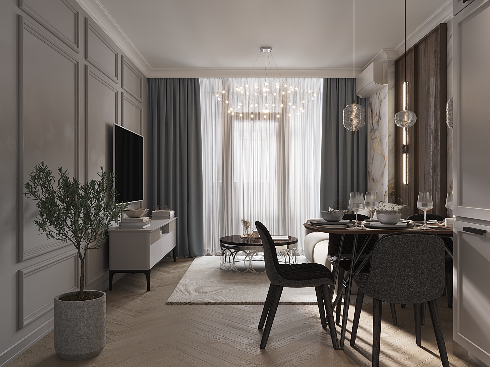 基辅公寓可视化项目丨乌克兰基辅-10