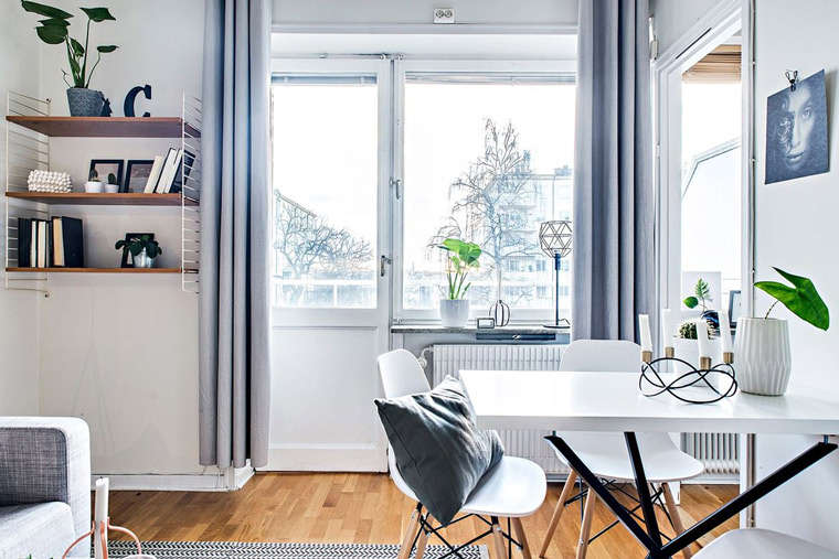 北欧18㎡迷你单身住宅，小空间里创造大空间-4