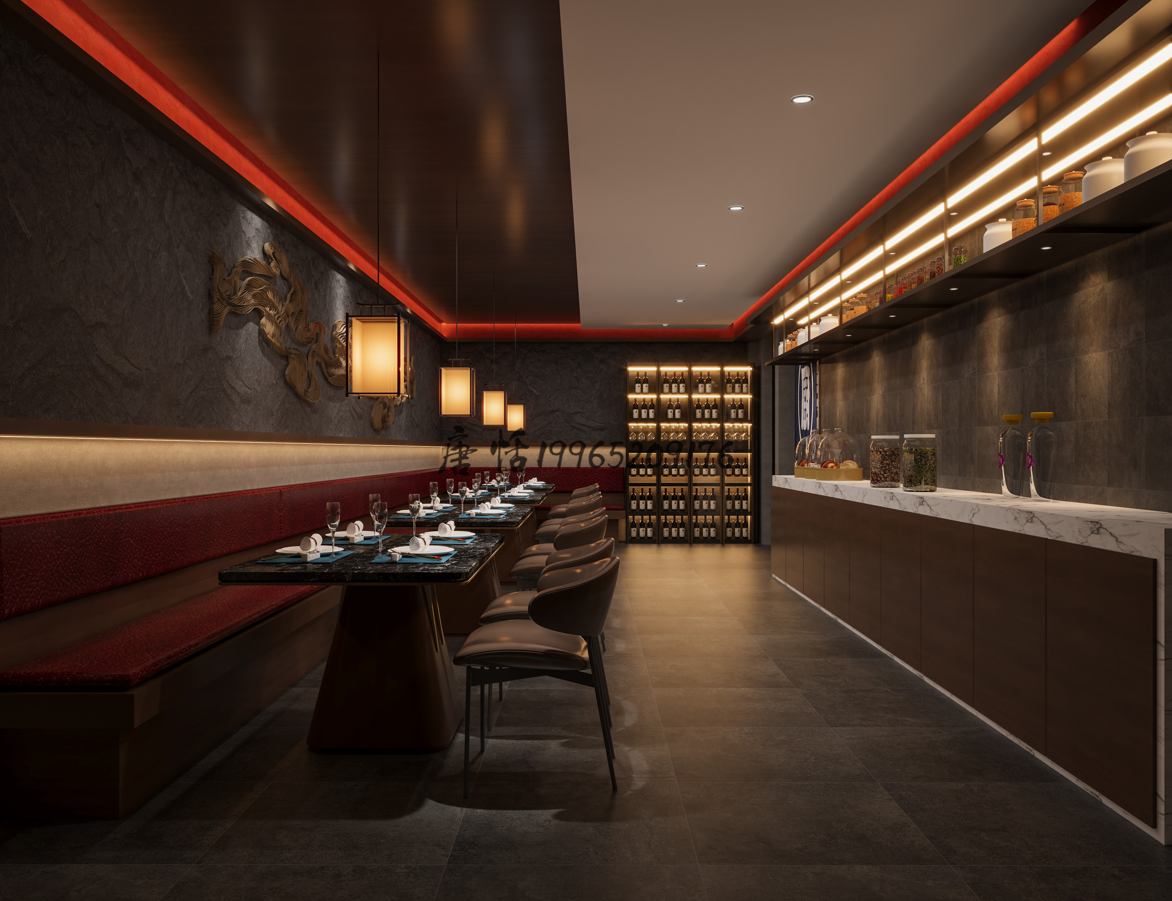 火锅店设计 ——于舌尖品味热辣与自由-0