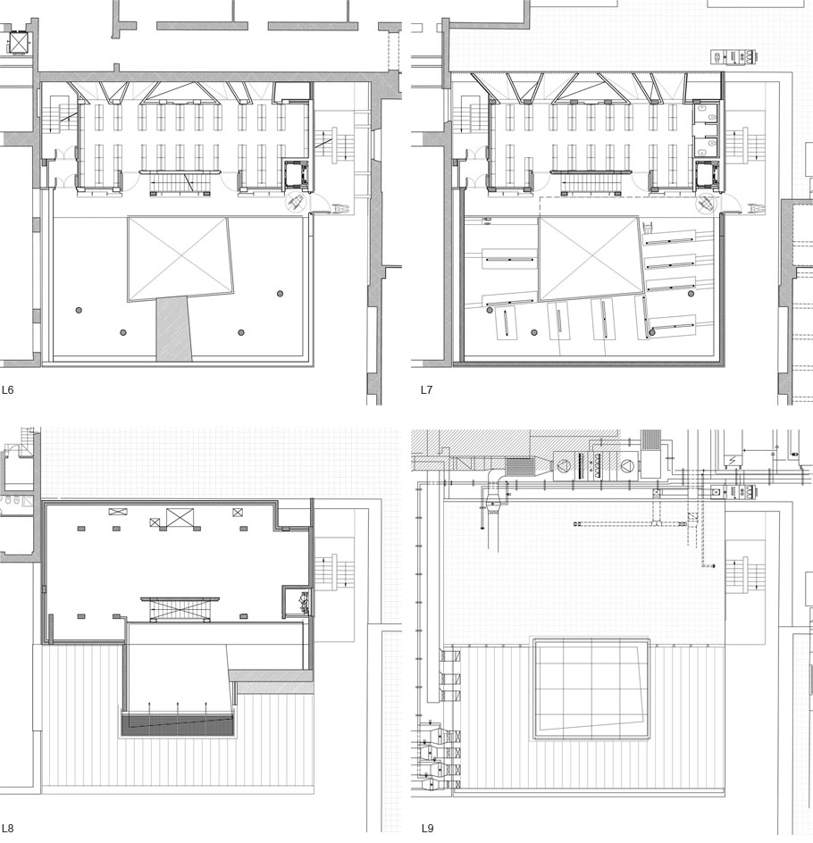 罗马 Pontificial Lateran 大学图书馆扩建与礼堂翻新-69