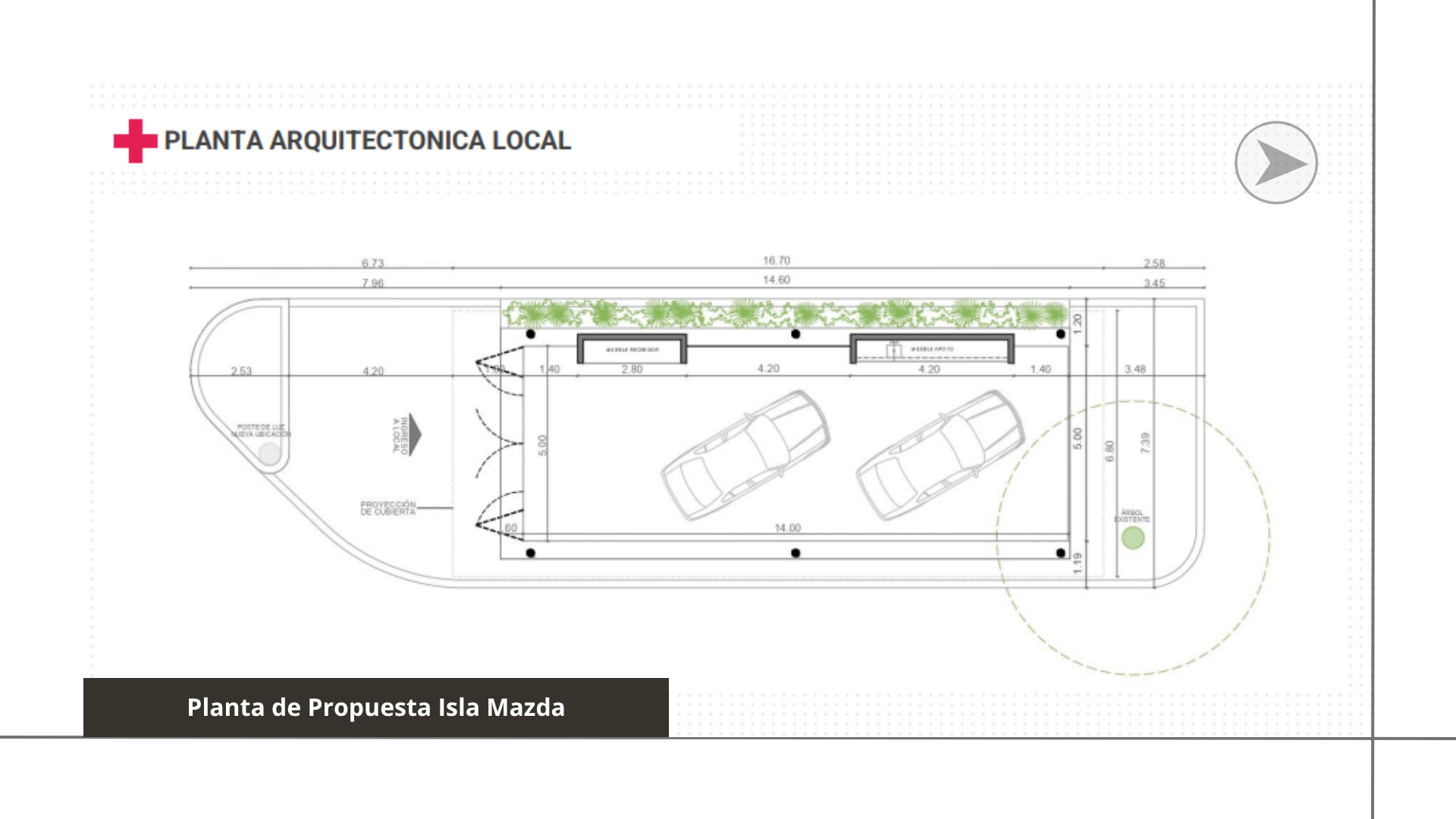 Isla de exposición para centro comercial-1