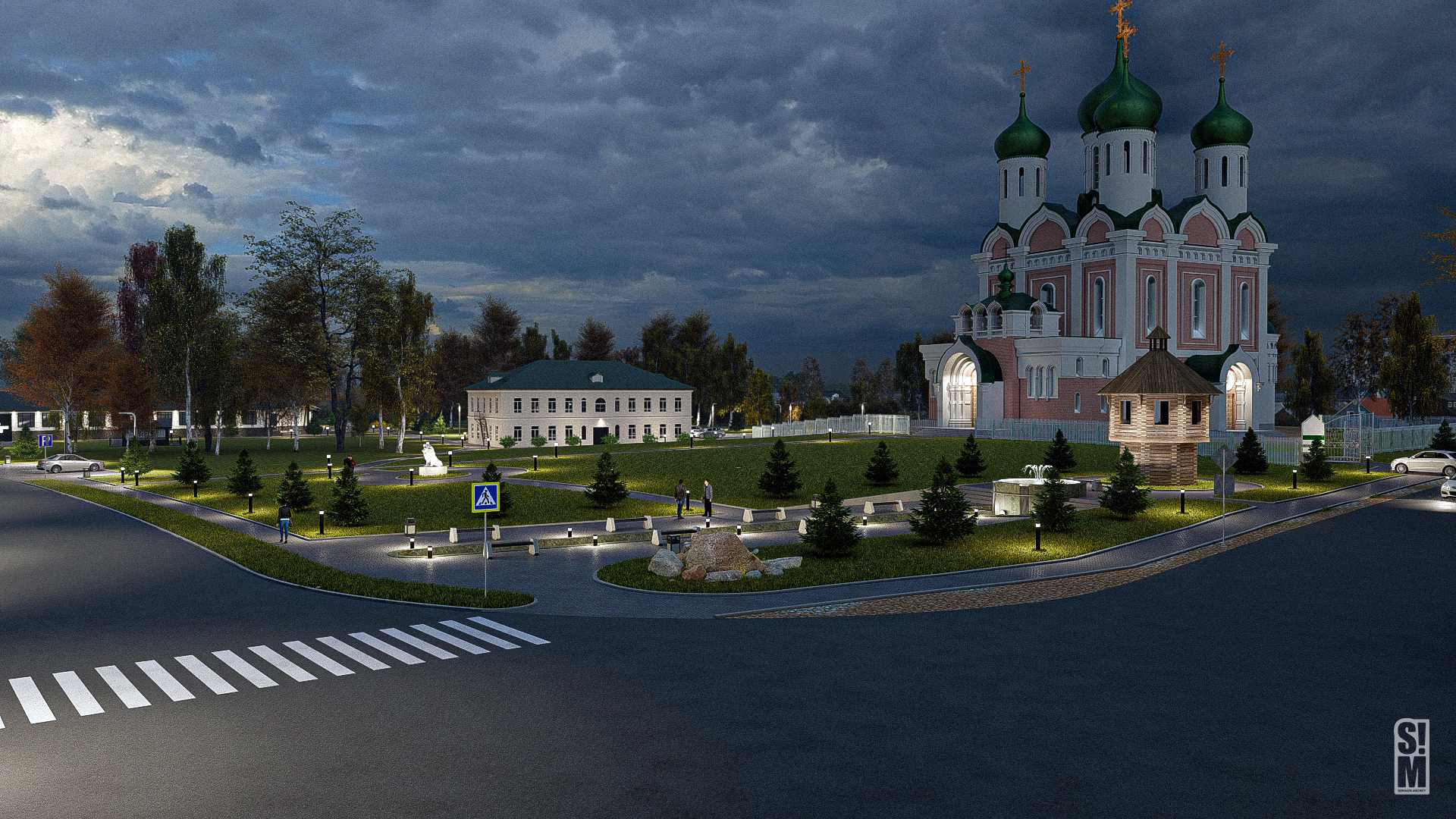 Дизайн-проект санатория в г. Сольвычегодске-15