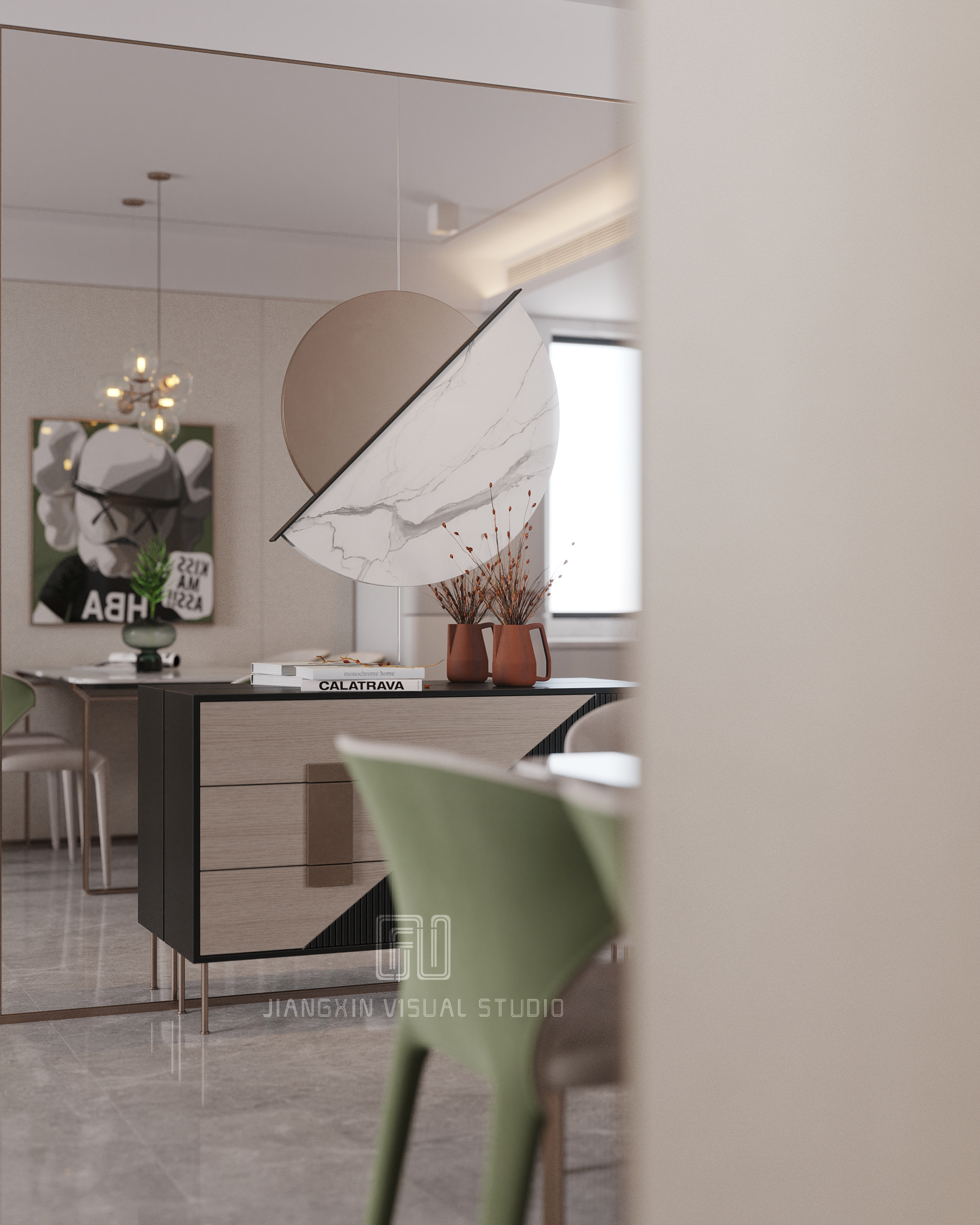 现代简约办公空间设计-19