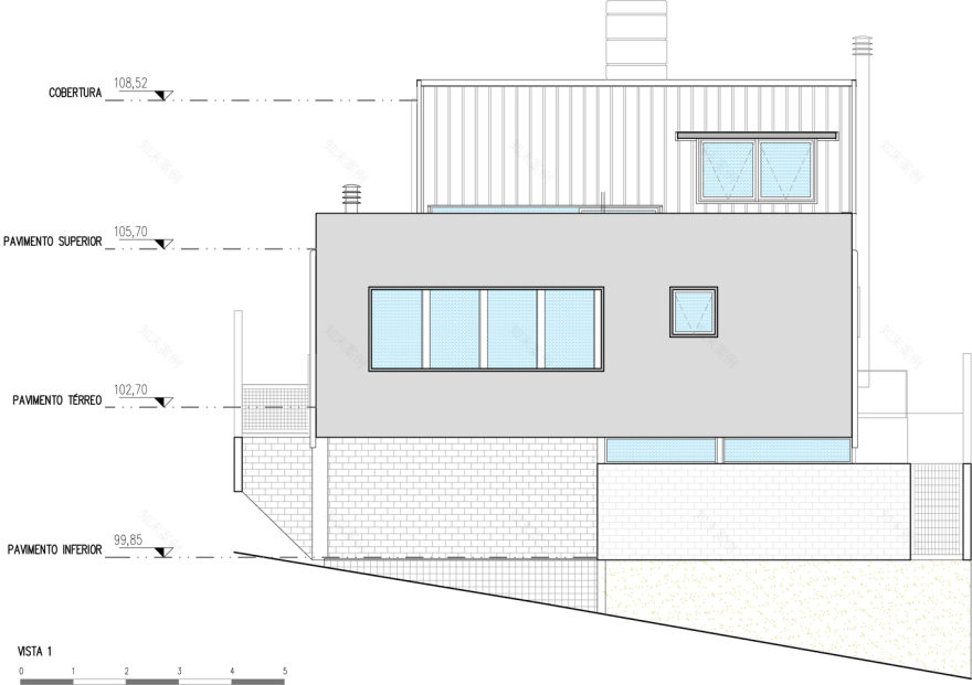 巴西 Itahyê住宅 | 分层设计,通风与隐私兼顾-68