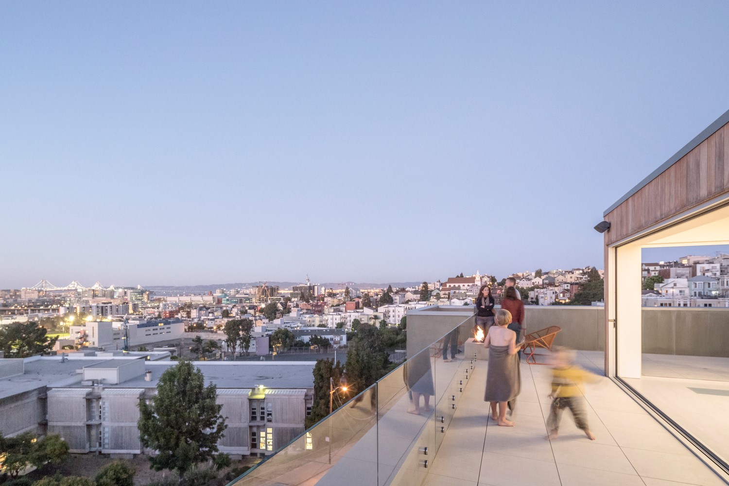 旧金山第 19 街住宅 | 颠覆空间体量的顶层公寓改造-28