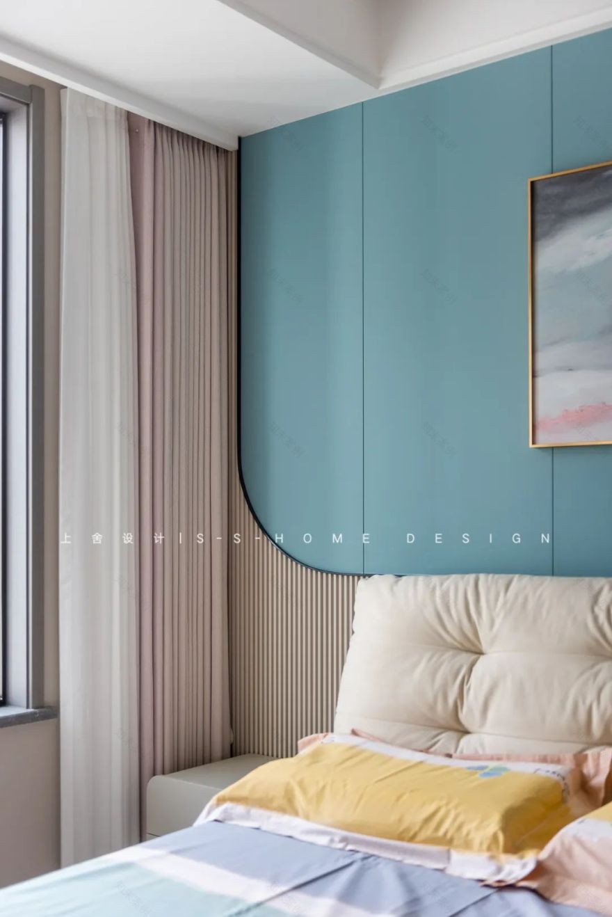 十里桃源舒适三室住宅设计丨上舍设计-30