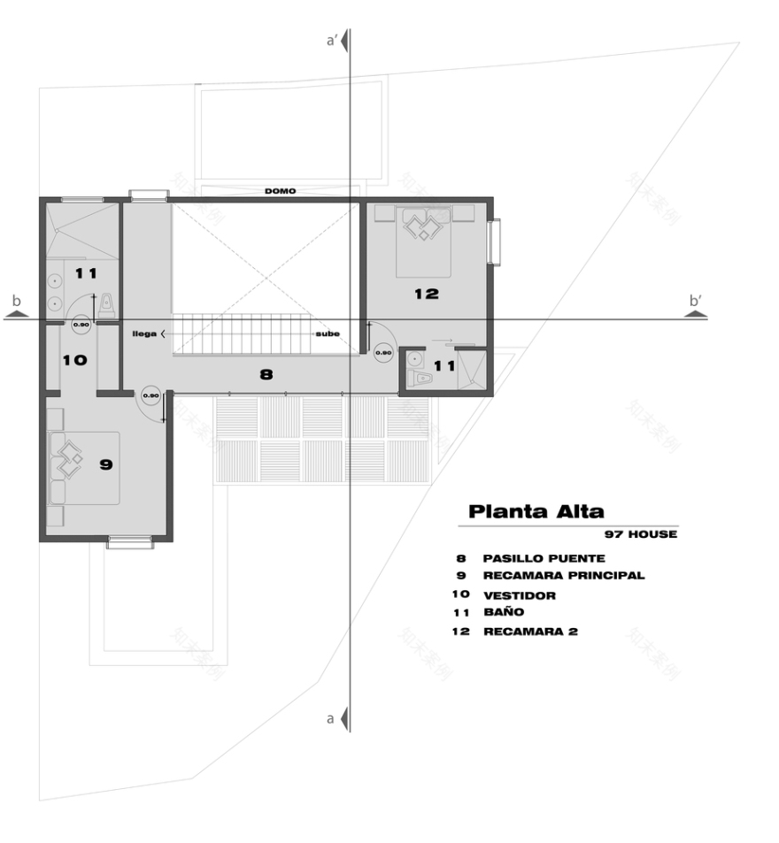 墨西哥 97 号住宅 | 工业风与自然元素的完美融合-38