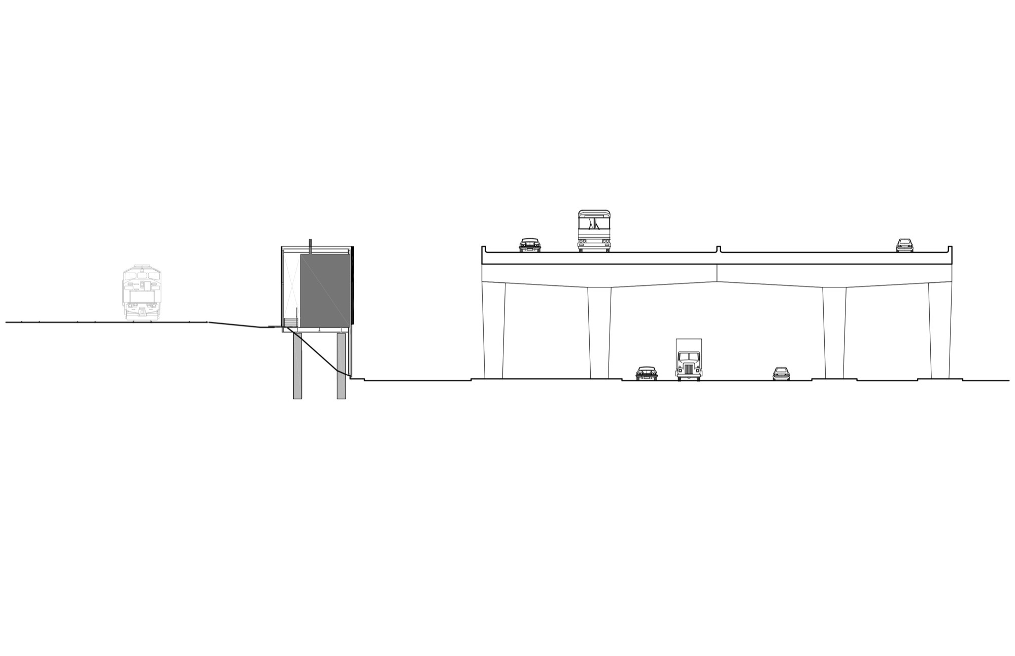 Scott Street Interlocking Signal Tower Generator / RDHA-35