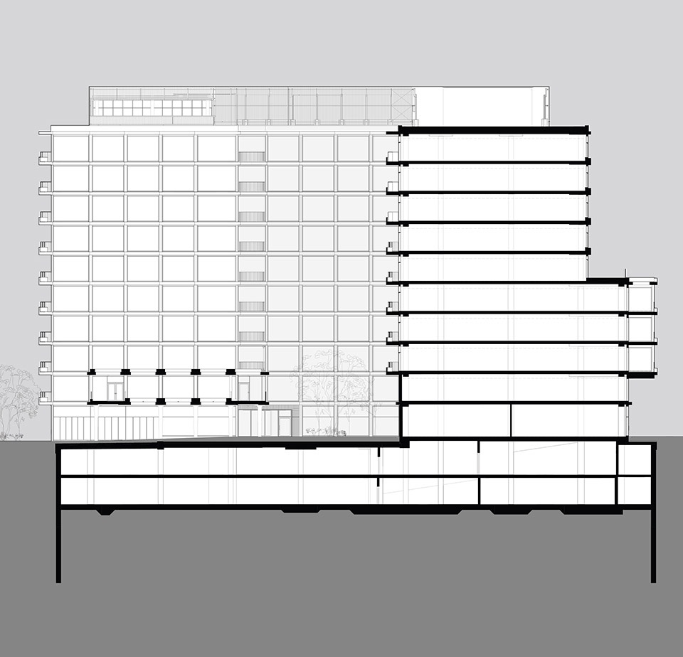Towarowa 22多功能综合体办公楼-96
