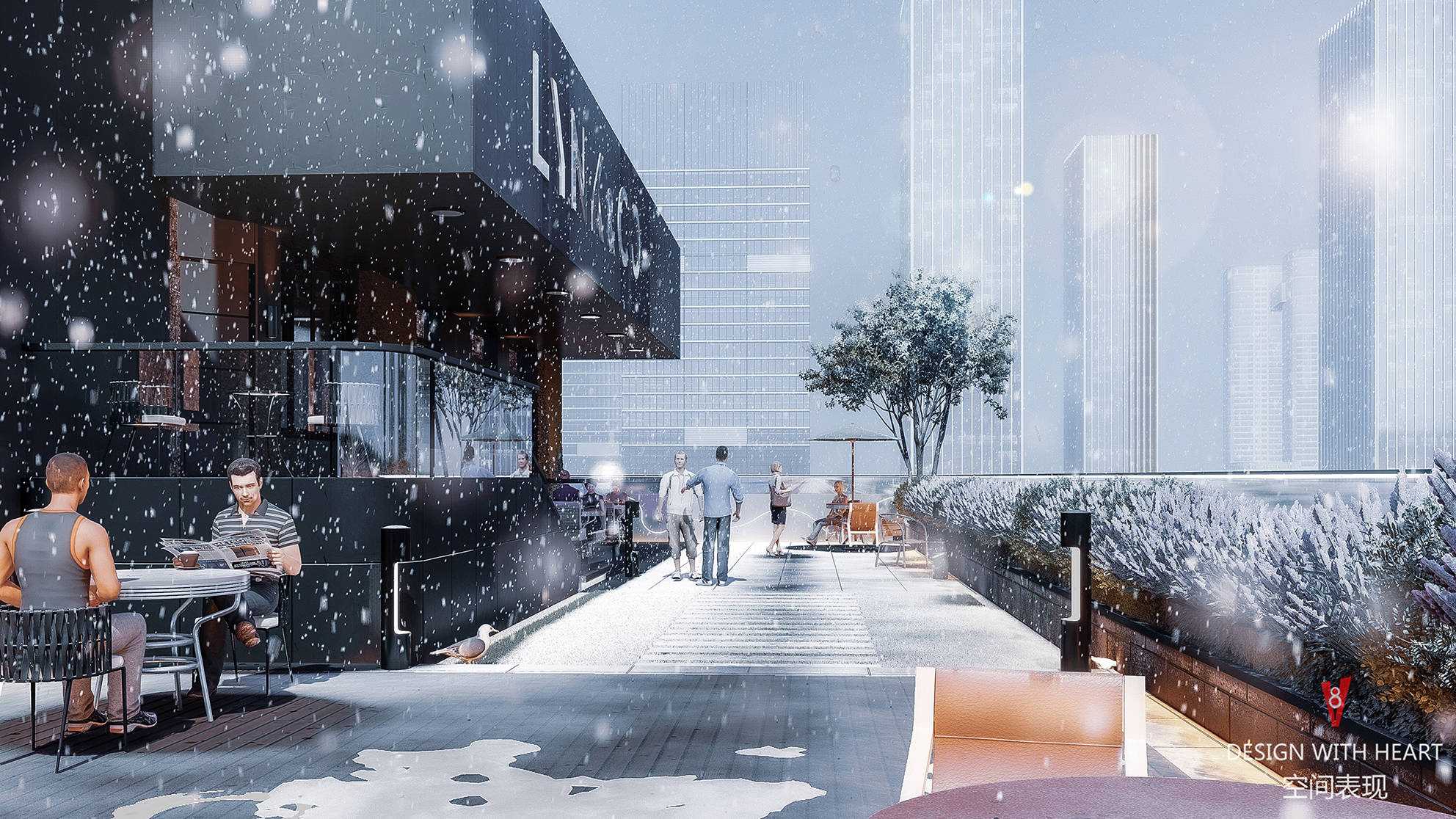 自由游走的 V8 空间 | 高楼外立面赏析-4