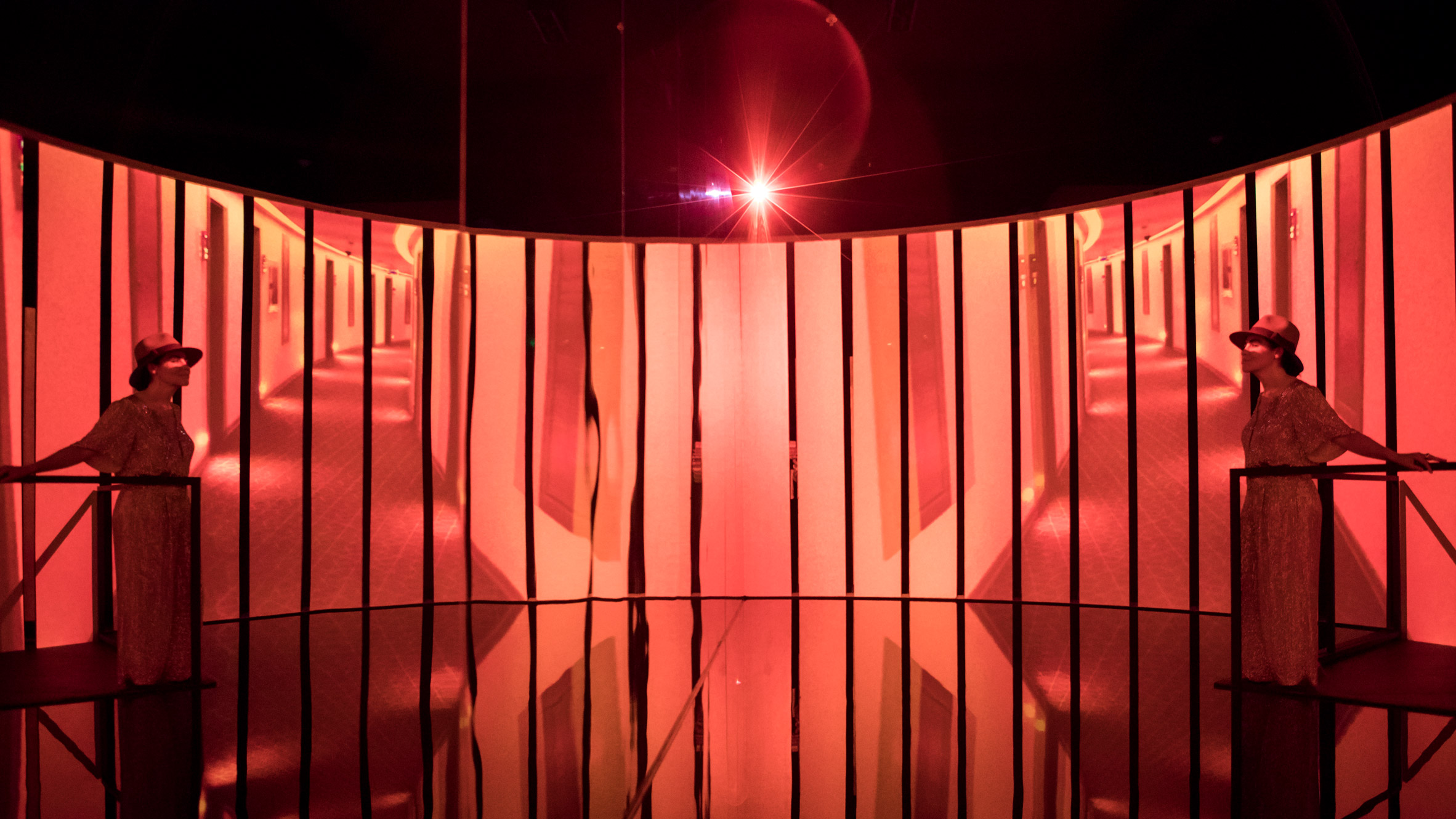 Es Devlin's latest installation is set inside a Miami hotel room-14